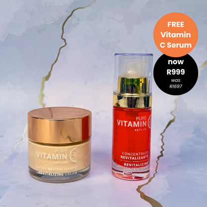 Buy a Revitalizing Vitamin C Face Cream, Get a Free Vitamin C Serum